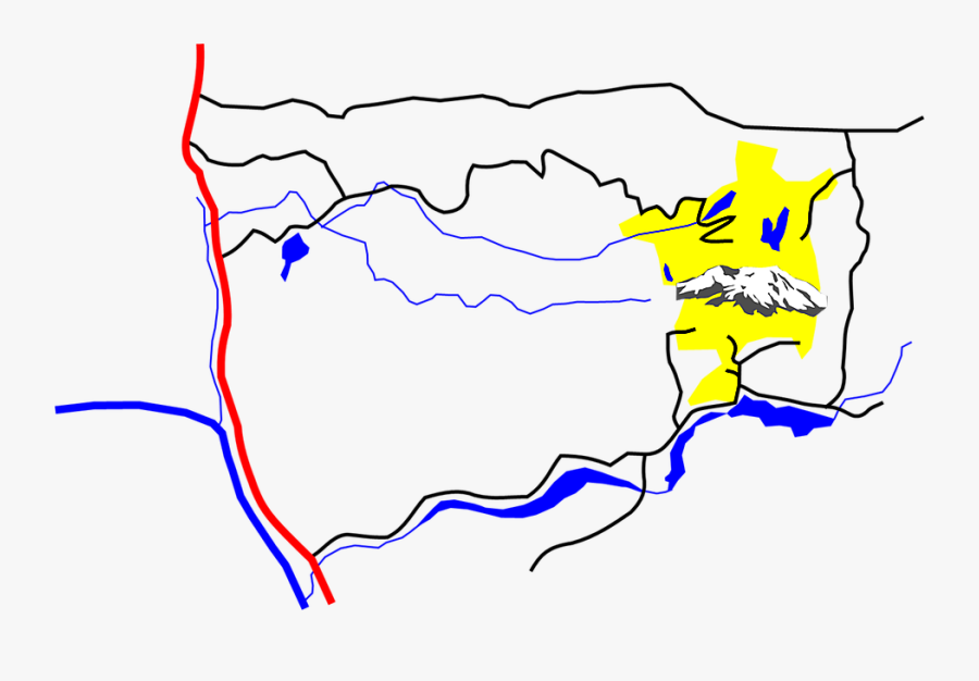 Mshvicinitybackground - Map, Transparent Clipart