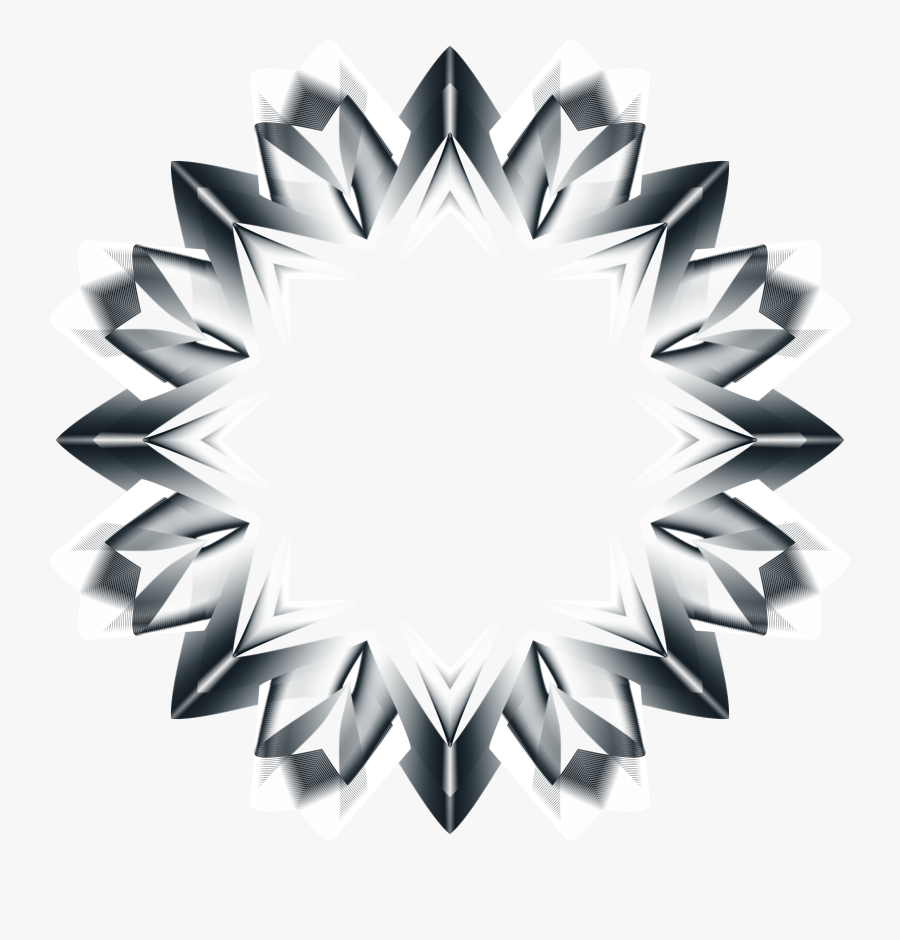 Prismatic Star Line Art 3 No Background Clip Arts - Fucking Europa, Transparent Clipart