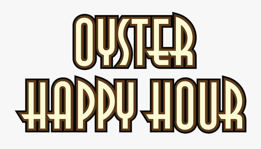Happy Hour Oysters, Transparent Clipart