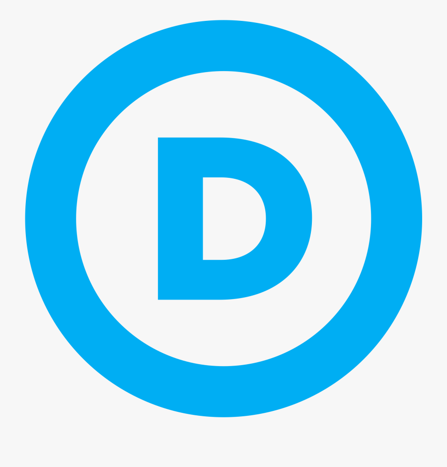 Transparent Democratic Party Symbol, Transparent Clipart