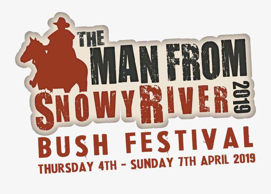 Transparent Snowy Mountains Png - Man From Snowy River Festival 2019, Transparent Clipart
