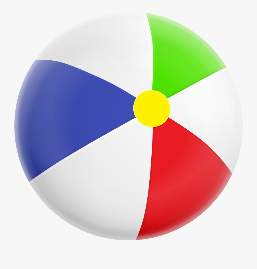 Beach Ball Transparent Clip Art Png Image Png Download, Transparent Clipart