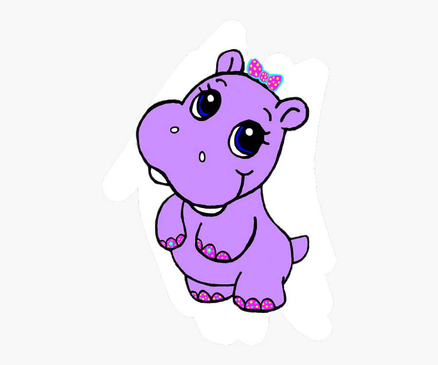 Elephant Cute Animal Coloring Pages, Transparent Clipart