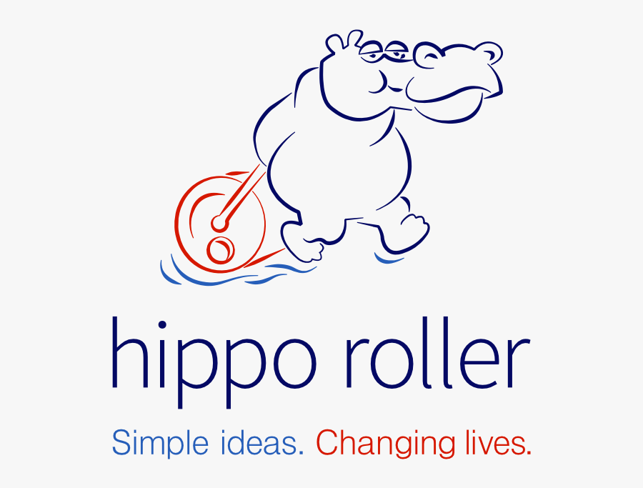 Clip Art Hippopotamus Logo - Hippo Roller Company, Transparent Clipart
