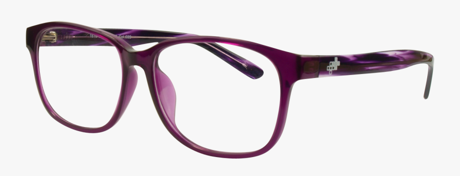 Transparent Glasses Frame Png - Pink Purple Glasses Frames, Transparent Clipart