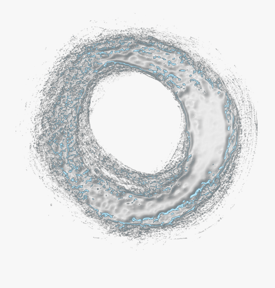#ftestickers #circle #water #ripple - Sketch Of Circle Water, Transparent Clipart