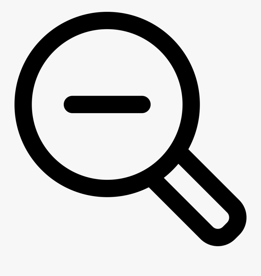 Svg Zooming Png - Magnifier Vector Icon, Transparent Clipart
