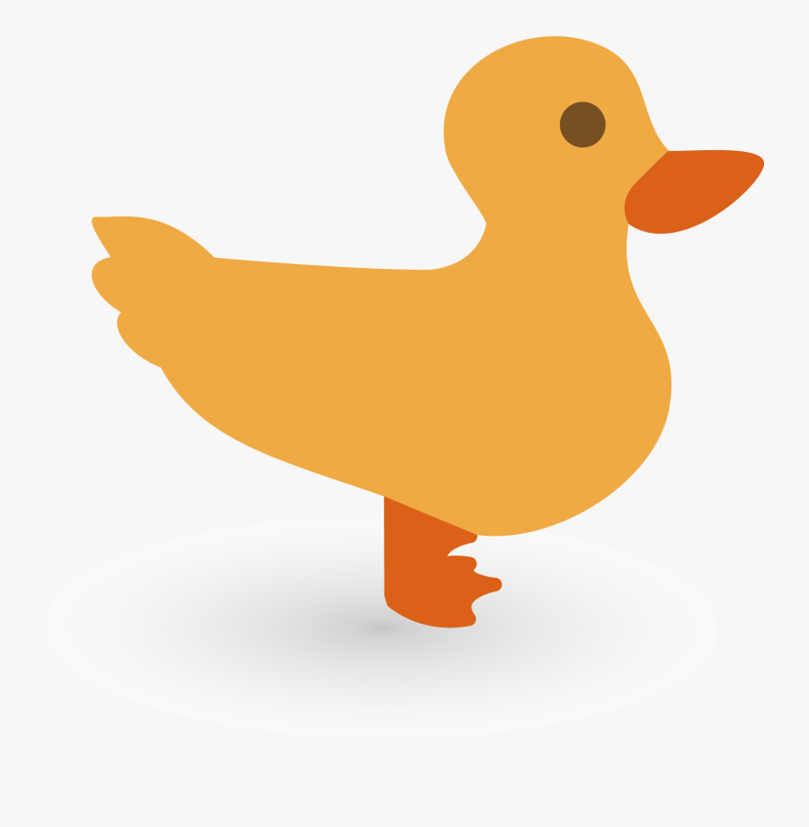 Duck Cartoon Euclidean Vector Yellow Illustration - Duck, Transparent Clipart