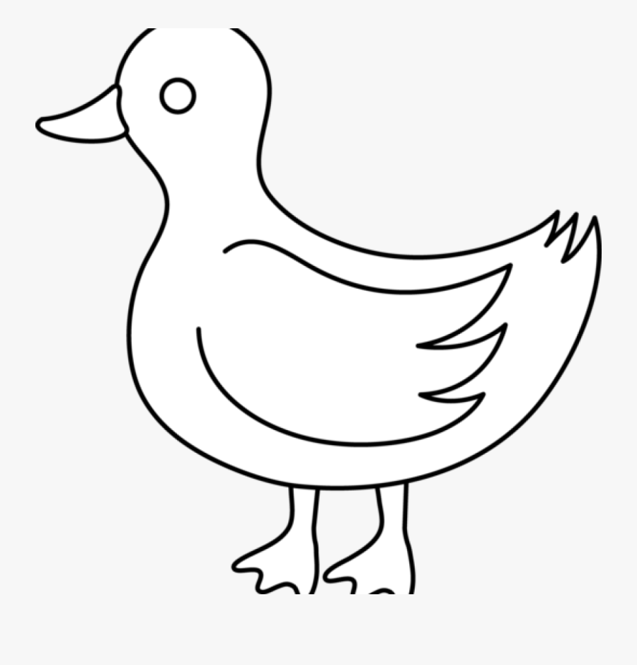 Duck Clipart Black And White - Batak Clipart, Transparent Clipart