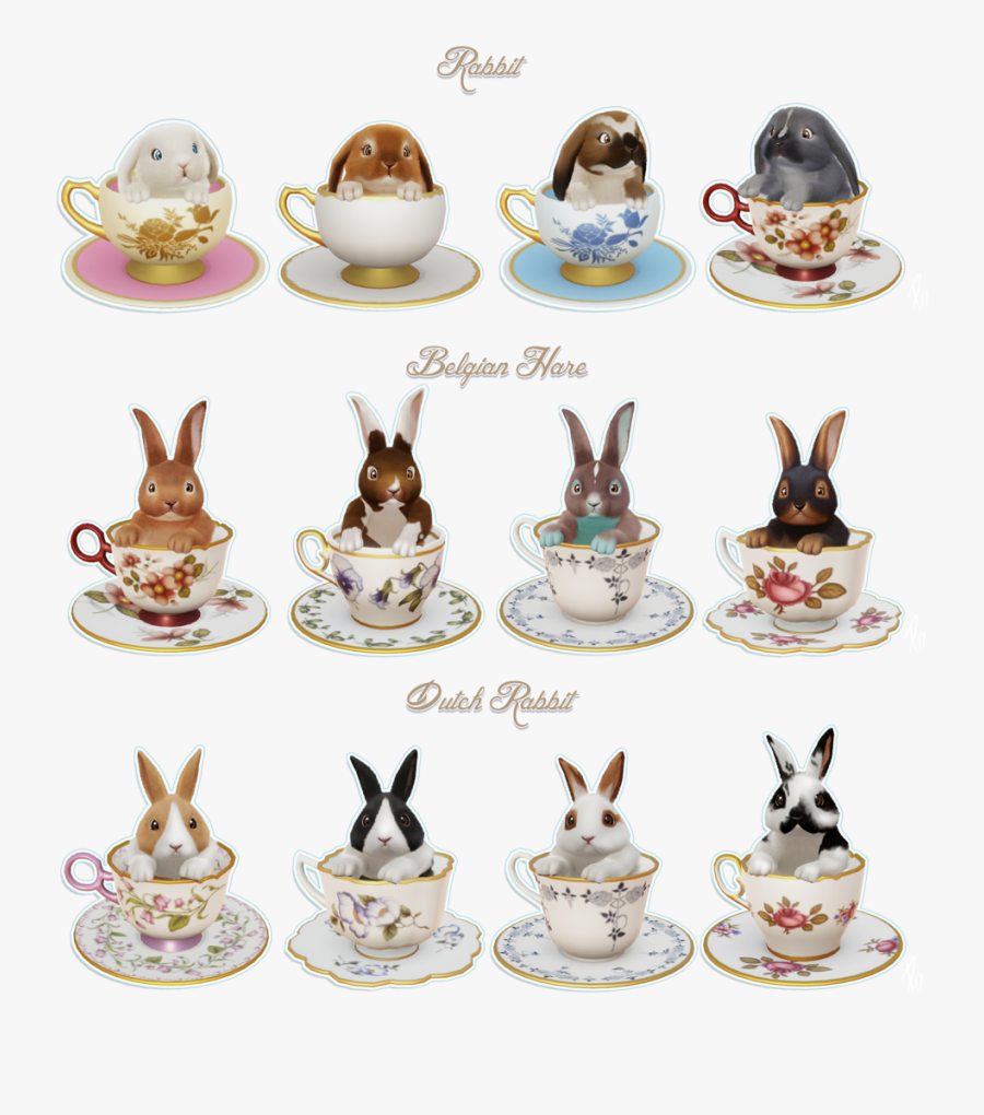 Transparent Teacups Png, Transparent Clipart