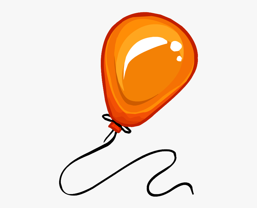 Balloon Png - Png Balloon Orange, Transparent Clipart
