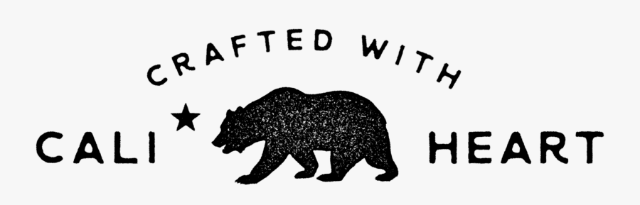 Black Bear Clipart California - Grizzly Bear, Transparent Clipart