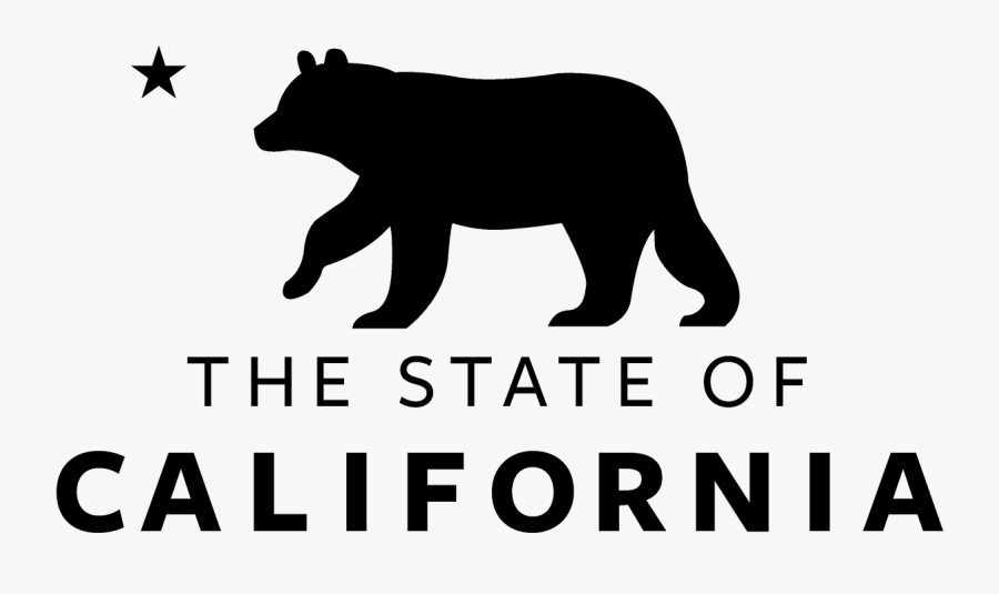 Transparent California Silhouette Png - Big Cats, Transparent Clipart