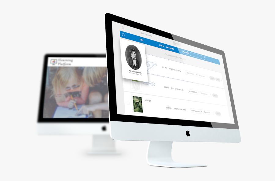 Elearning Platform For Kids To Study At Home Home Education - Elearning Platform, Transparent Clipart