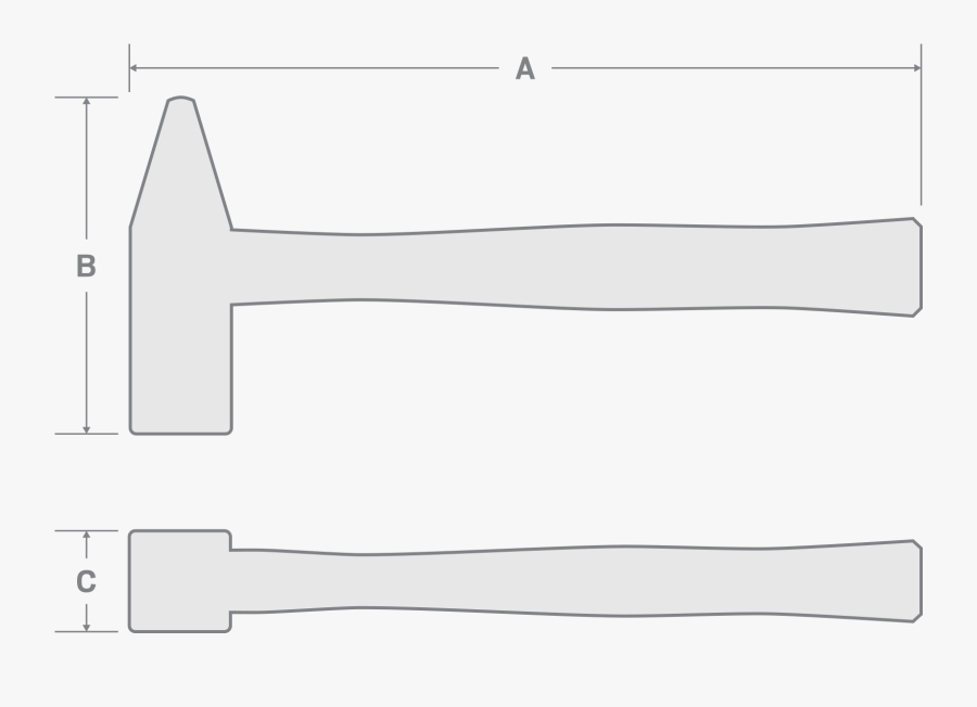 Cross Pein Hammer - Aircraft, Transparent Clipart