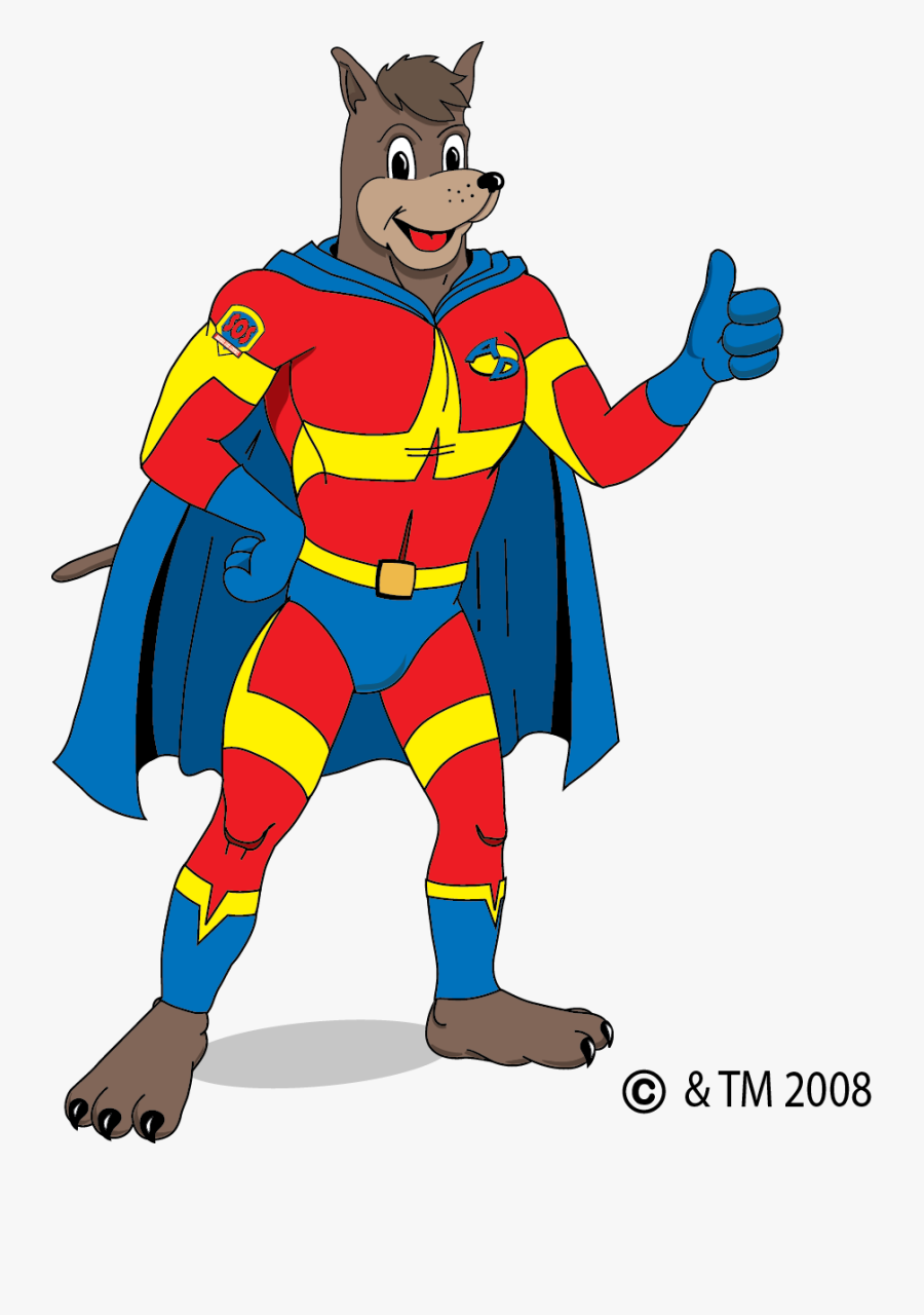 Alpha Dog - Mascot-1200 - Cartoon, Transparent Clipart