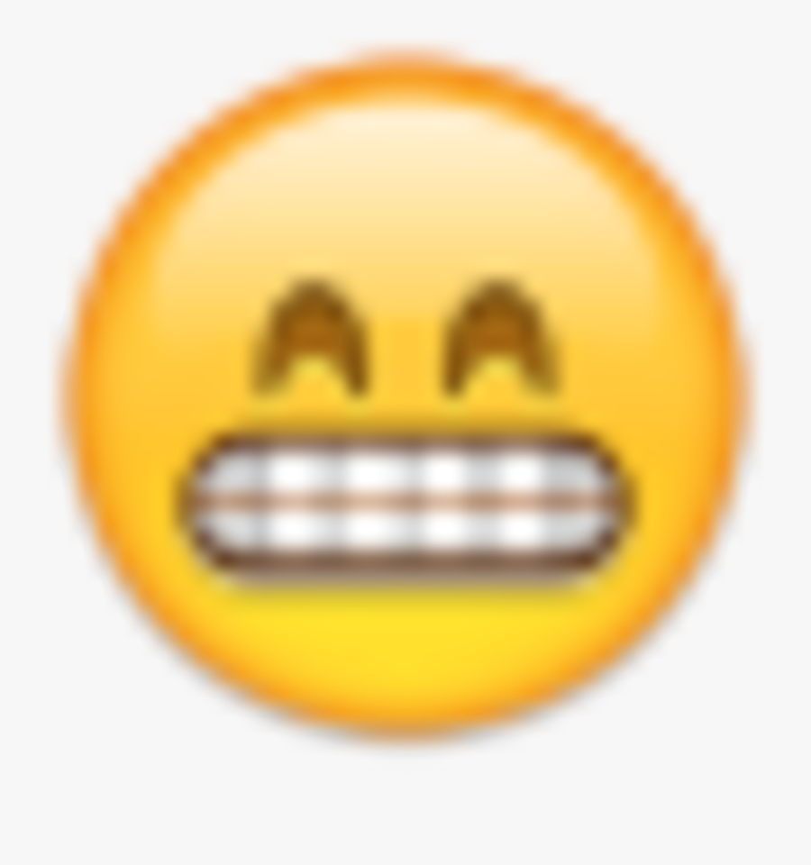 Cheesin Emoji, Transparent Clipart