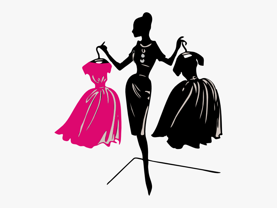 Fashion Show Background Male Silhouette, Transparent Clipart