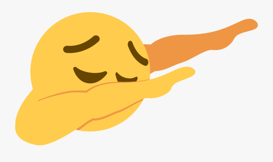 Pensive Dab, Transparent Clipart
