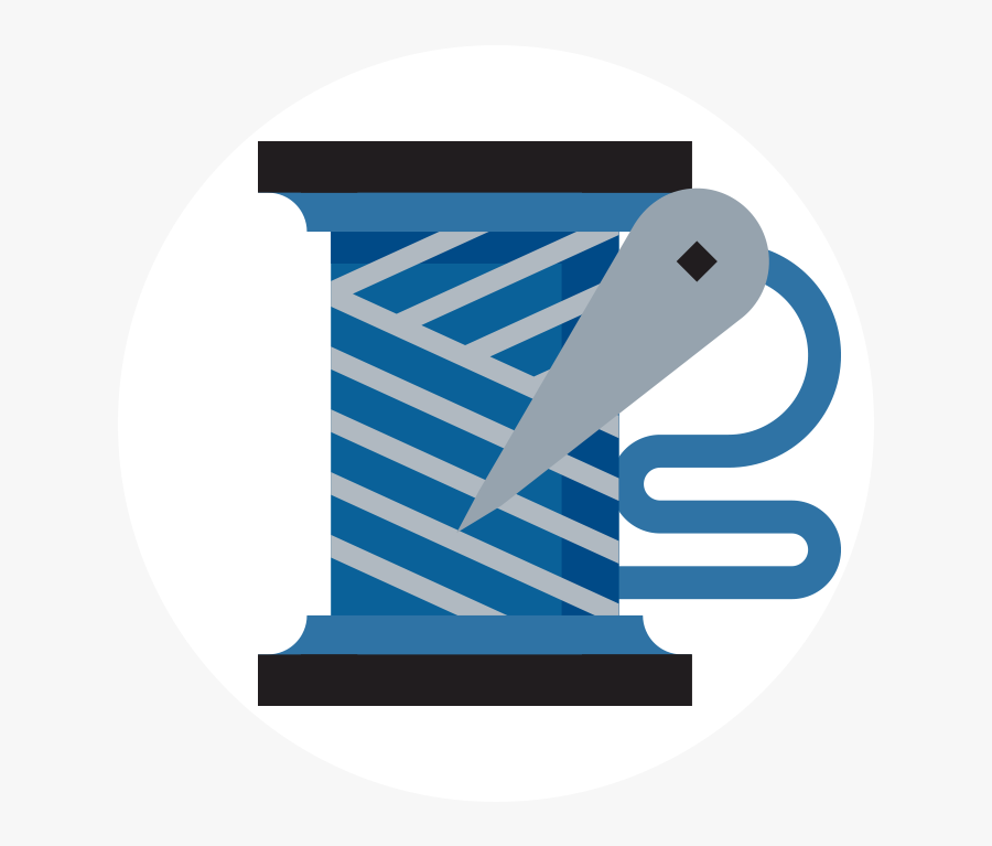 180718 Embroideryicon - Illustration, Transparent Clipart