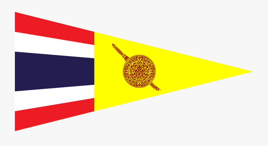 Thai Immigration Service Pennant, Transparent Clipart