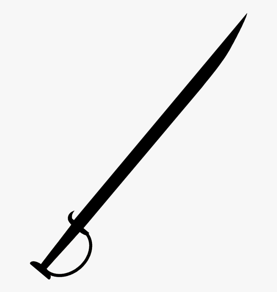 Transparent Sword Png Black - Speedball Plastic Pen Holder, Transparent Clipart