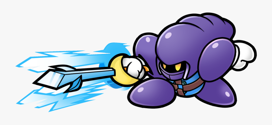 Kirby Clipart Sword - Blade Knight And Sword Knight, Transparent Clipart