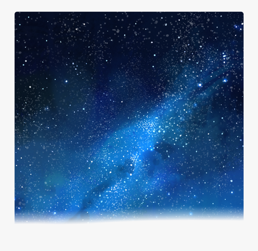 #freetoedit #ftestickers #blue #stars #galaxy #sky - Anime Star Night Background, Transparent Clipart