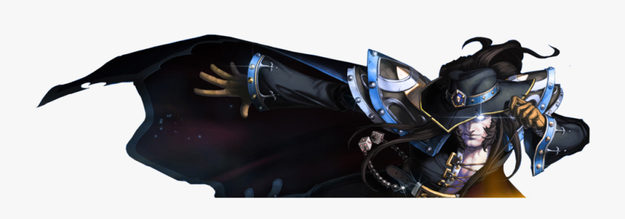 Download Twisted Fate Transparent Background - Skin Twisted Fate Pax, Transparent Clipart
