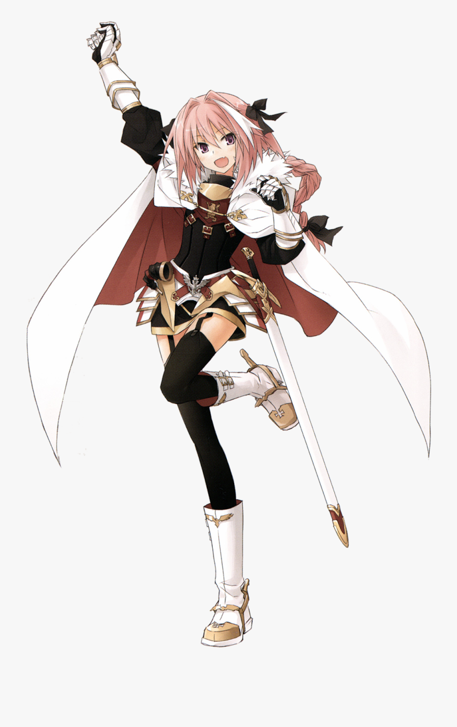 Crunchyroll Fate Apocrypha - Fate Apocrypha Rider Cosplay, Transparent Clipart