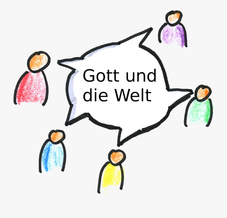Gott Und Die Welt Ist Wieder Da - Runder Tisch Clipart, Transparent Clipart