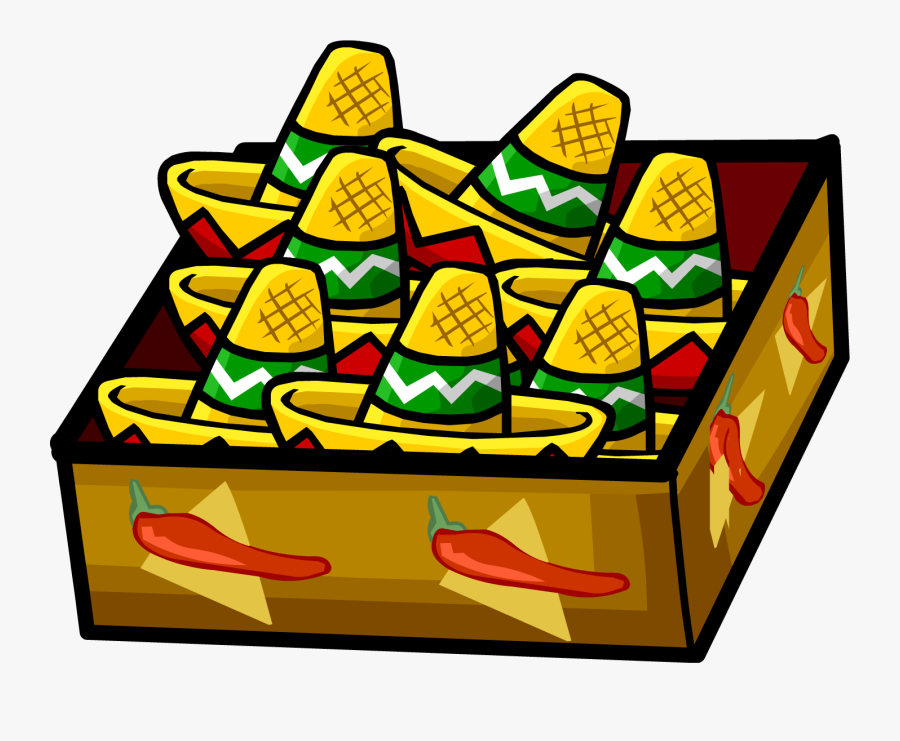 Image Winter Fiesta Box Png Club Penguin - Club Penguin, Transparent Clipart