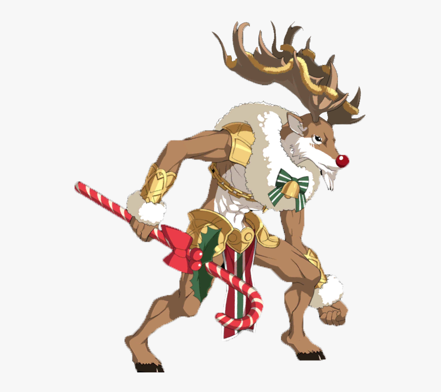 Super Man Fate Grand - Fate Grand Order Reindeer Man, Transparent Clipart