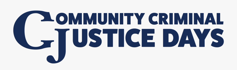 Community Criminal Justice Days - Graphics, Transparent Clipart