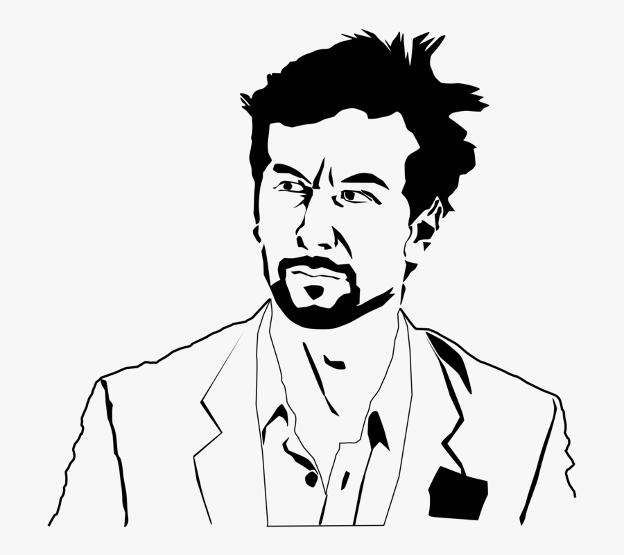 Emotion,hairstyle,art - กราฟฟิก รูป คน, Transparent Clipart