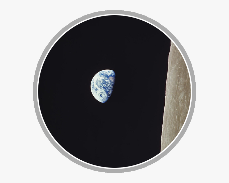 50th Anniversary Of Apollo 8 Portal Graphic - Circle, Transparent Clipart