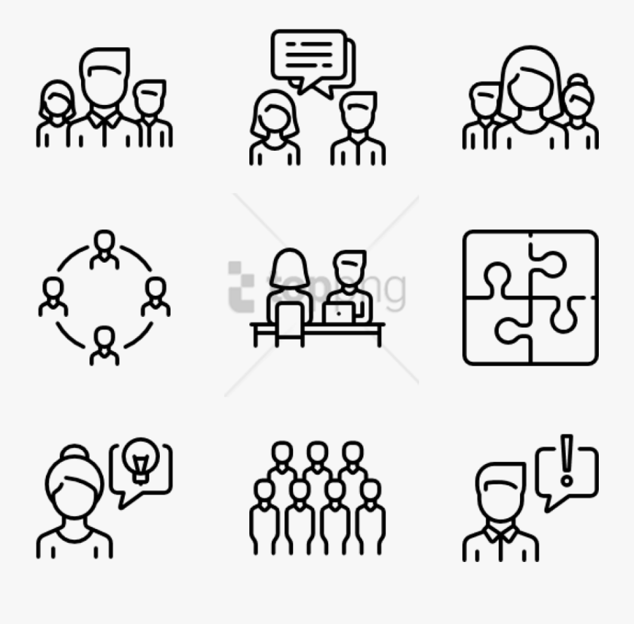 Transparent Teamwork Clipart Png - Transparent Background Teamwork Png, Transparent Clipart