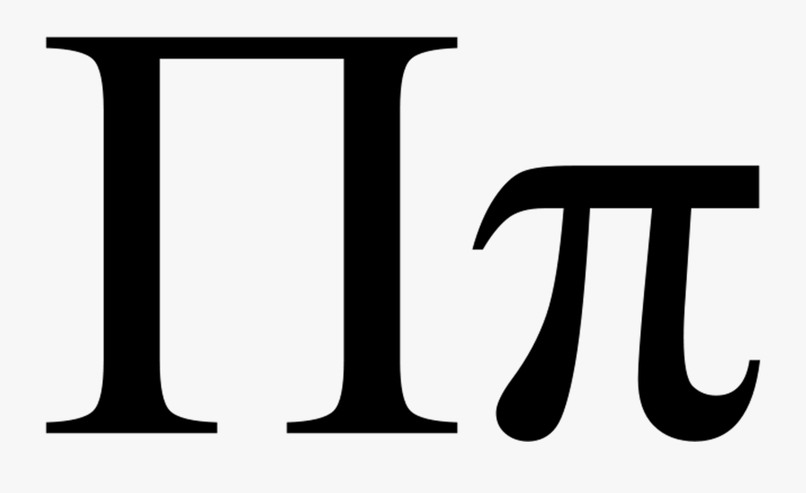 Pi Letter, Transparent Clipart