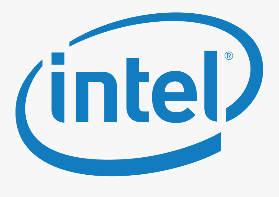 Intel Logo Png, Transparent Clipart