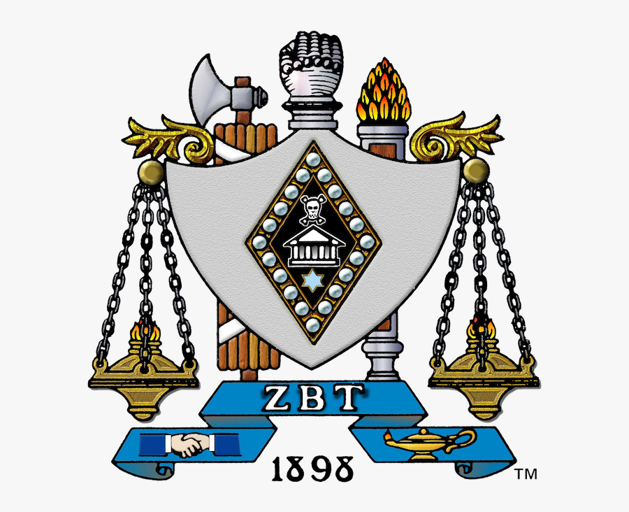 Zeta Beta Tau Crest, Transparent Clipart