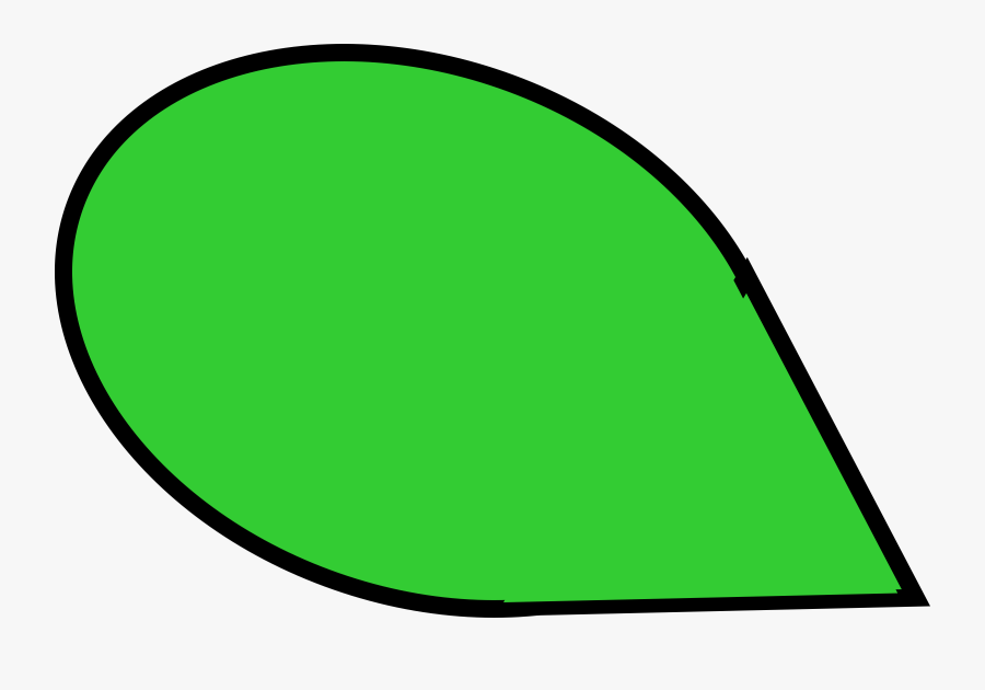 Curvy Leaf Clip Arts - Leaf Icon Png, Transparent Clipart