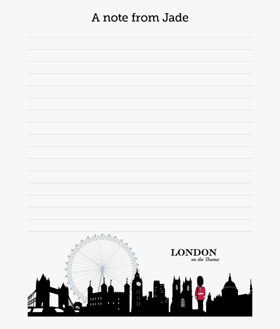 Transparent London Silhouette Png - Silhouette Of A Victorian London Skyline, Transparent Clipart