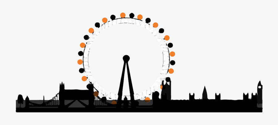 Eye Silhouette At Getdrawings - Transparent Ferris Wheel Silhouette, Transparent Clipart
