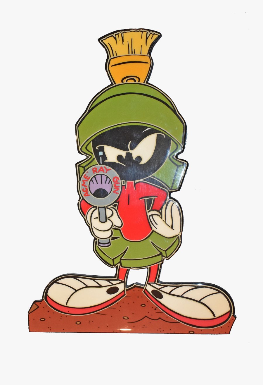 Warner Brothers Marvin The Martin Wall Art - Marvin The Martian, Transparent Clipart