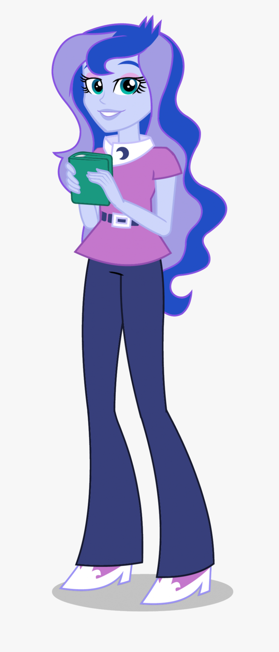 Equestria Girls Principal Luna, Transparent Clipart