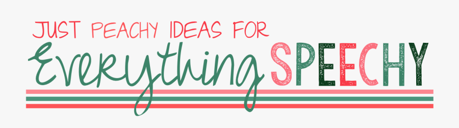 Everything Speechy - Calligraphy, Transparent Clipart