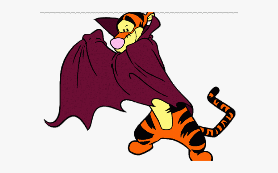 Vampire Clipart Mickey - Tigger As A Vampire, Transparent Clipart