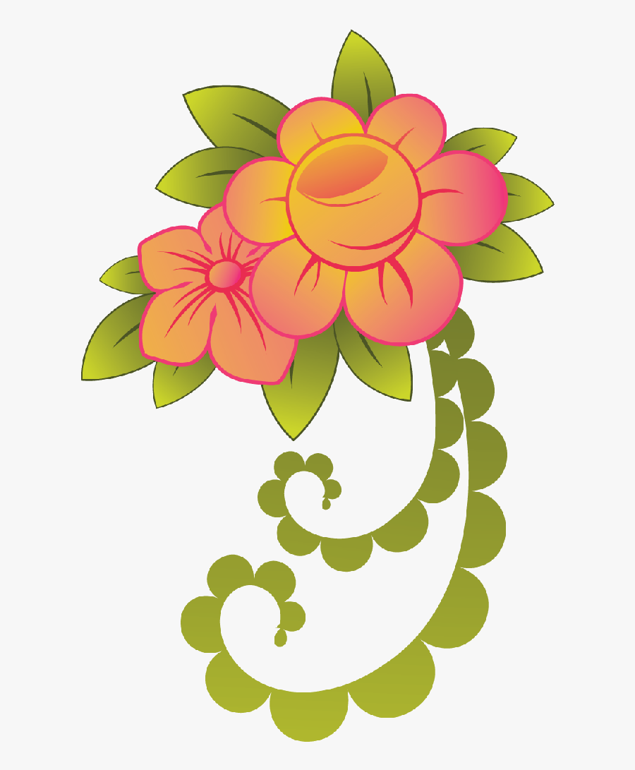 Flores Artesanales Dibujos Png, Transparent Clipart