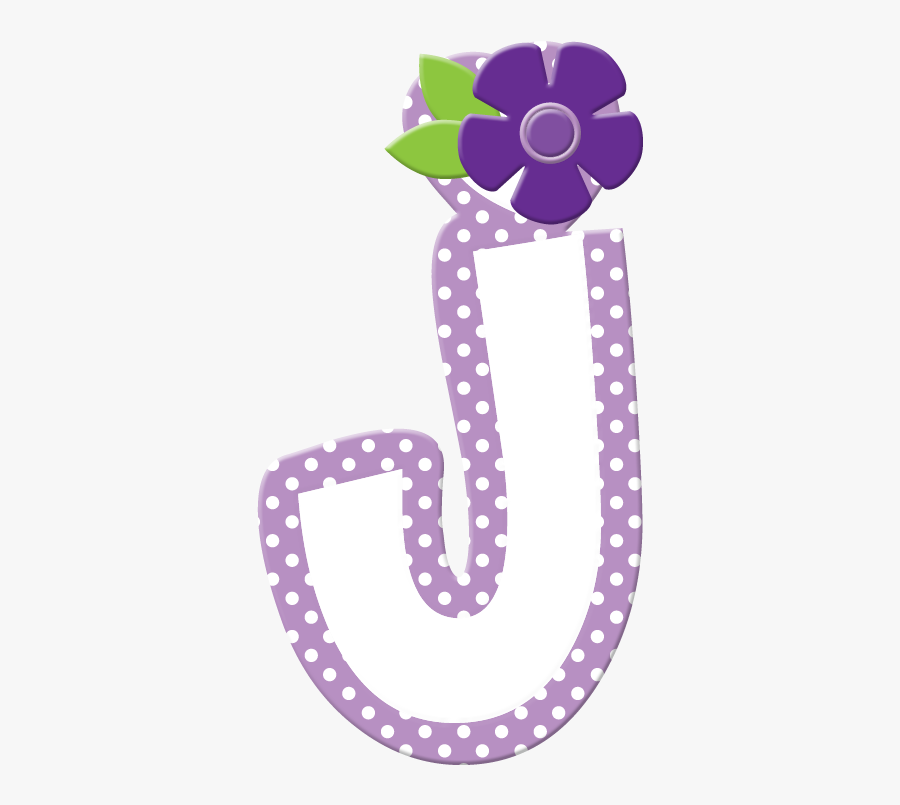 Flower Clipart Alphabet J Gifs - Letras U Para Imprimir A Color, Transparent Clipart