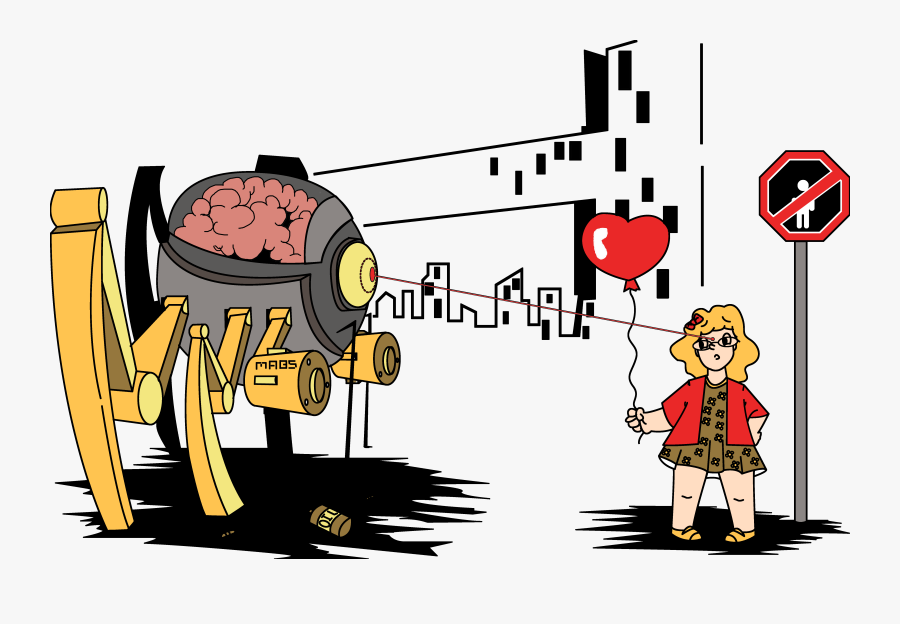 Humans Clipart Human Walking - Cartoon, Transparent Clipart